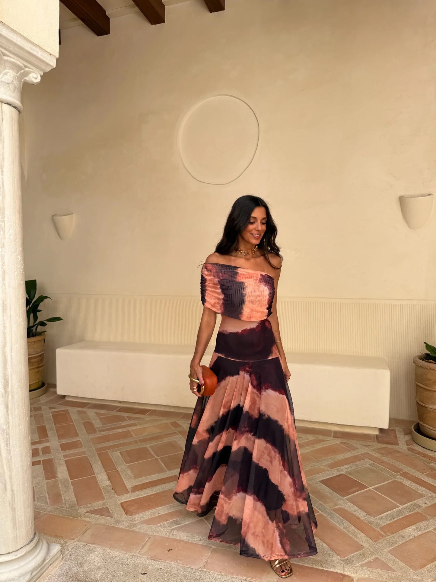 ELISENDA | Vestido Bruma de Atardecer