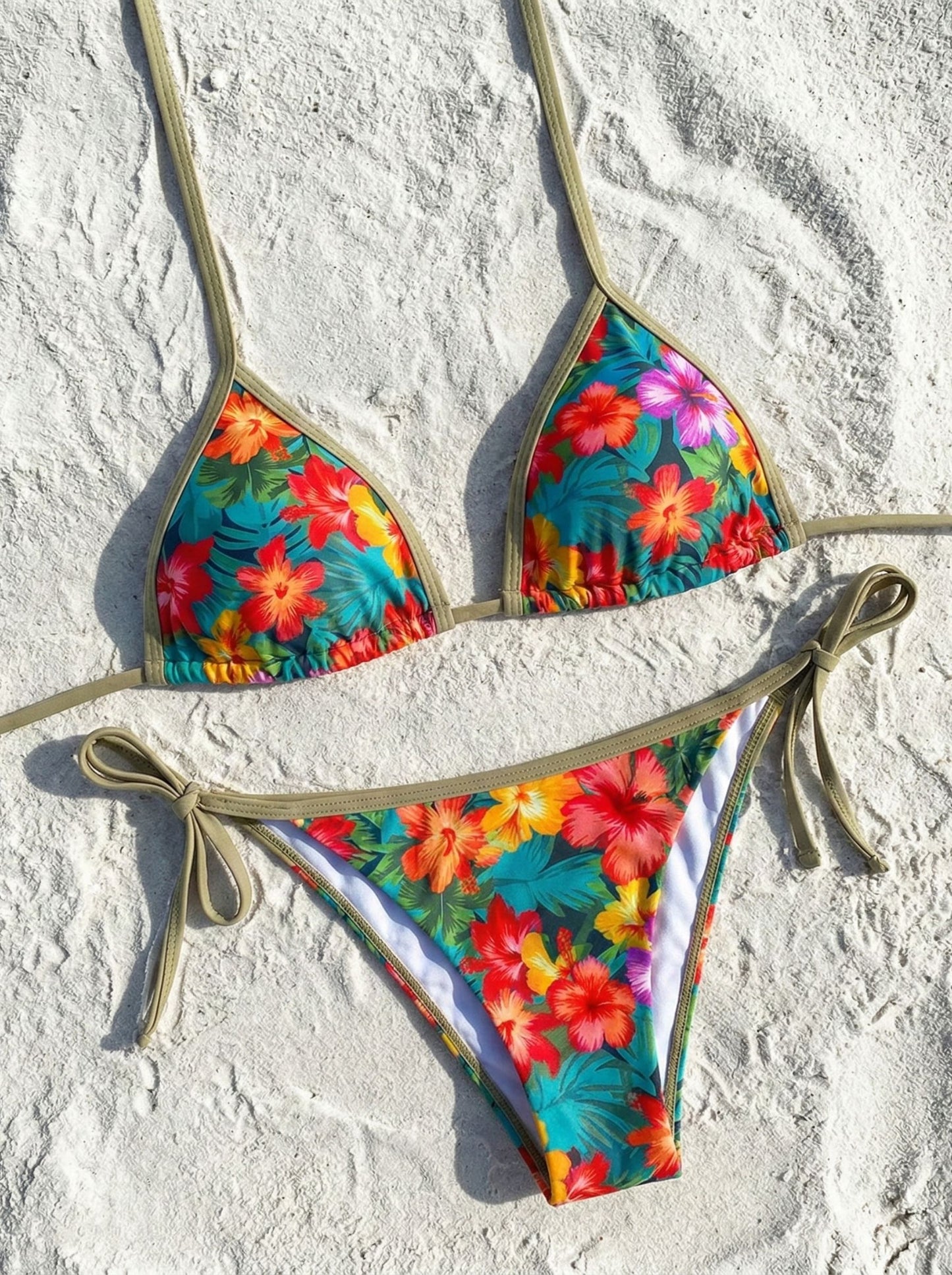 AINOA | Bikini Multicolor de Flores