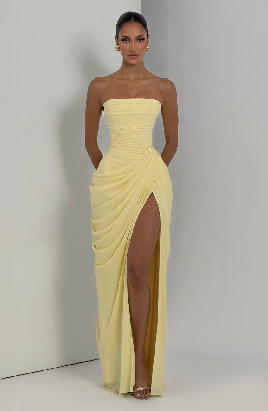 ATENEA | Corset Maxi Dress