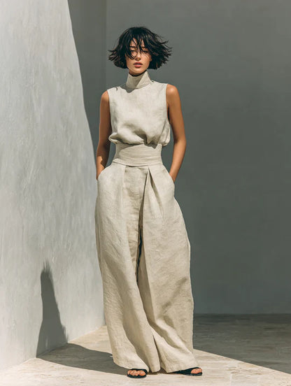 MARIA | Conjunto de lino Verano