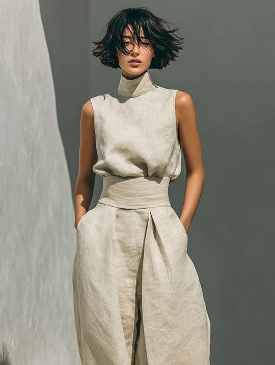 MARIA | Conjunto de lino Verano