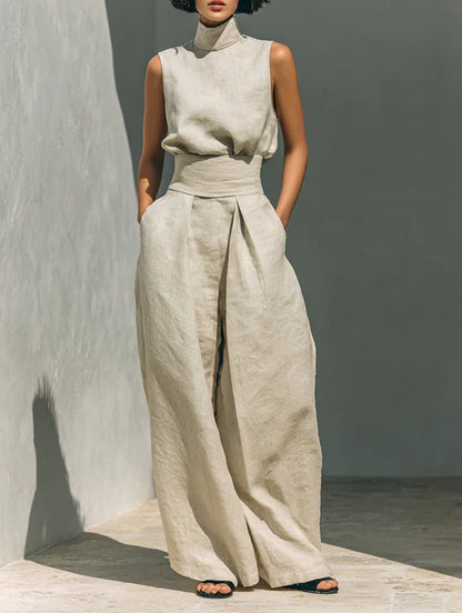 MARIA | Conjunto de lino Verano