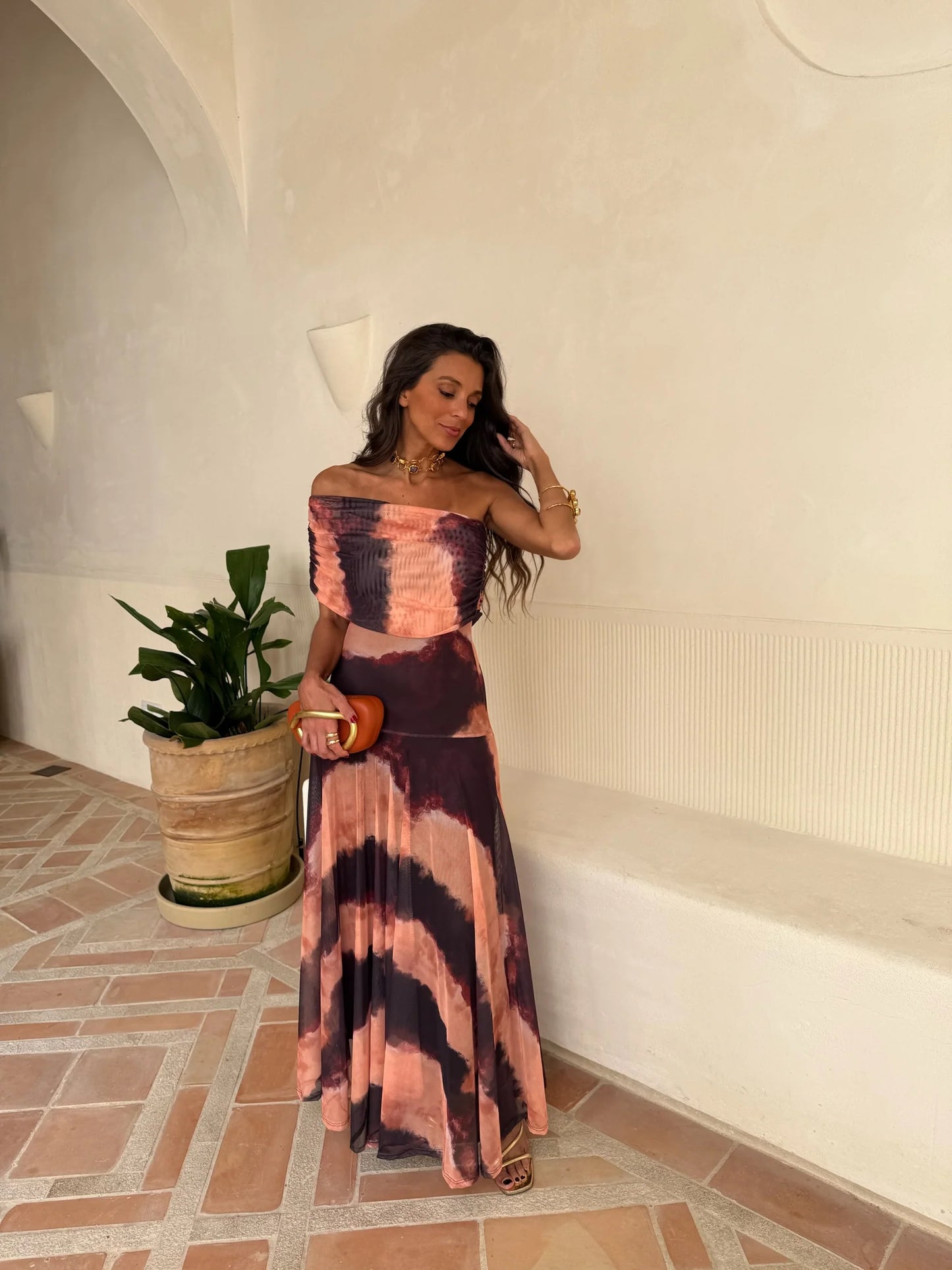 ELISENDA | Vestido Bruma de Atardecer