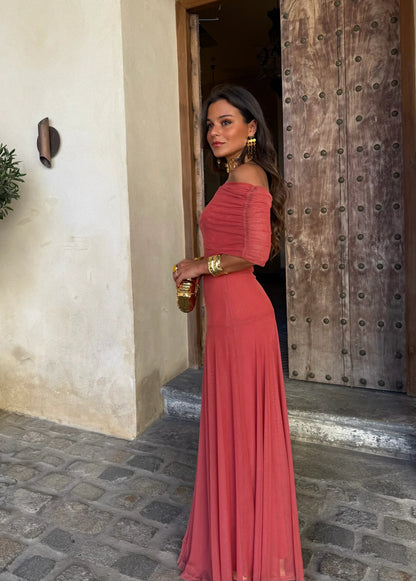 ELISENDA | Vestido Bruma de Atardecer