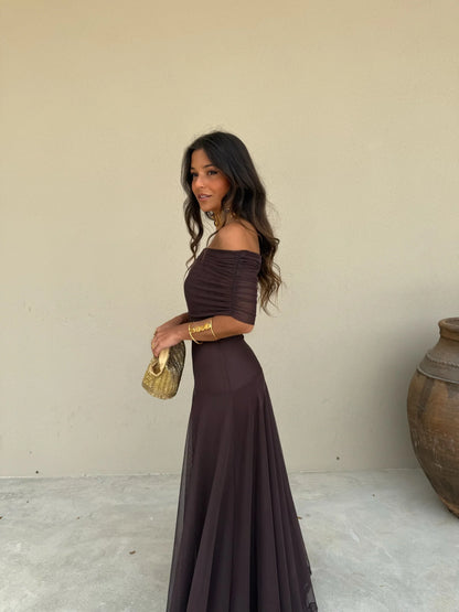 ELISENDA | Vestido Bruma de Atardecer