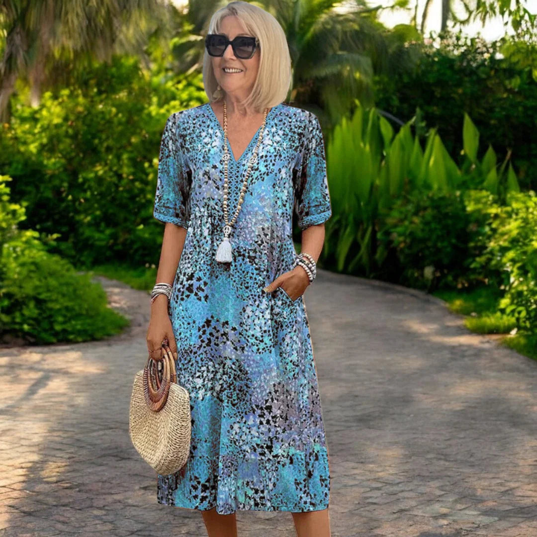 IRIS | Vestido primaveral elegante