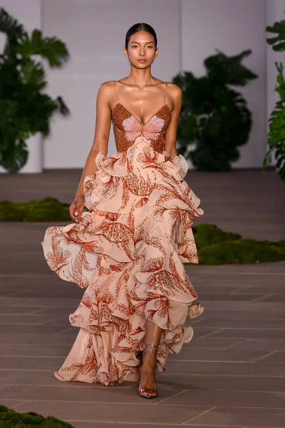ANNA | Vestido mariposa de largo
