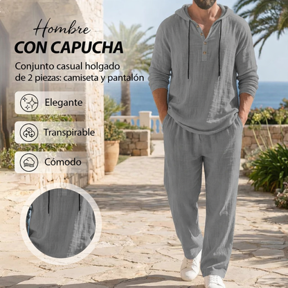 ADRIÁN | Conjunto Lino Essential