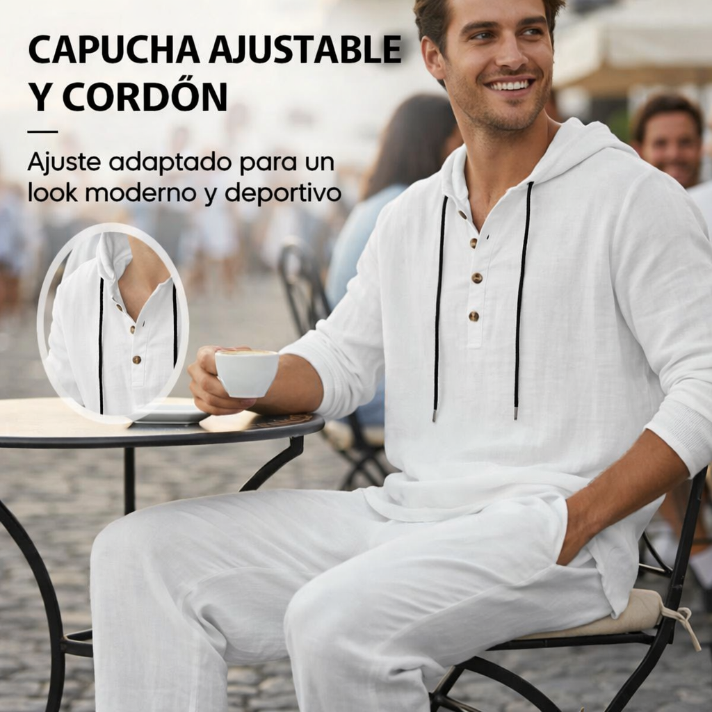 ADRIÁN | Conjunto Lino Essential