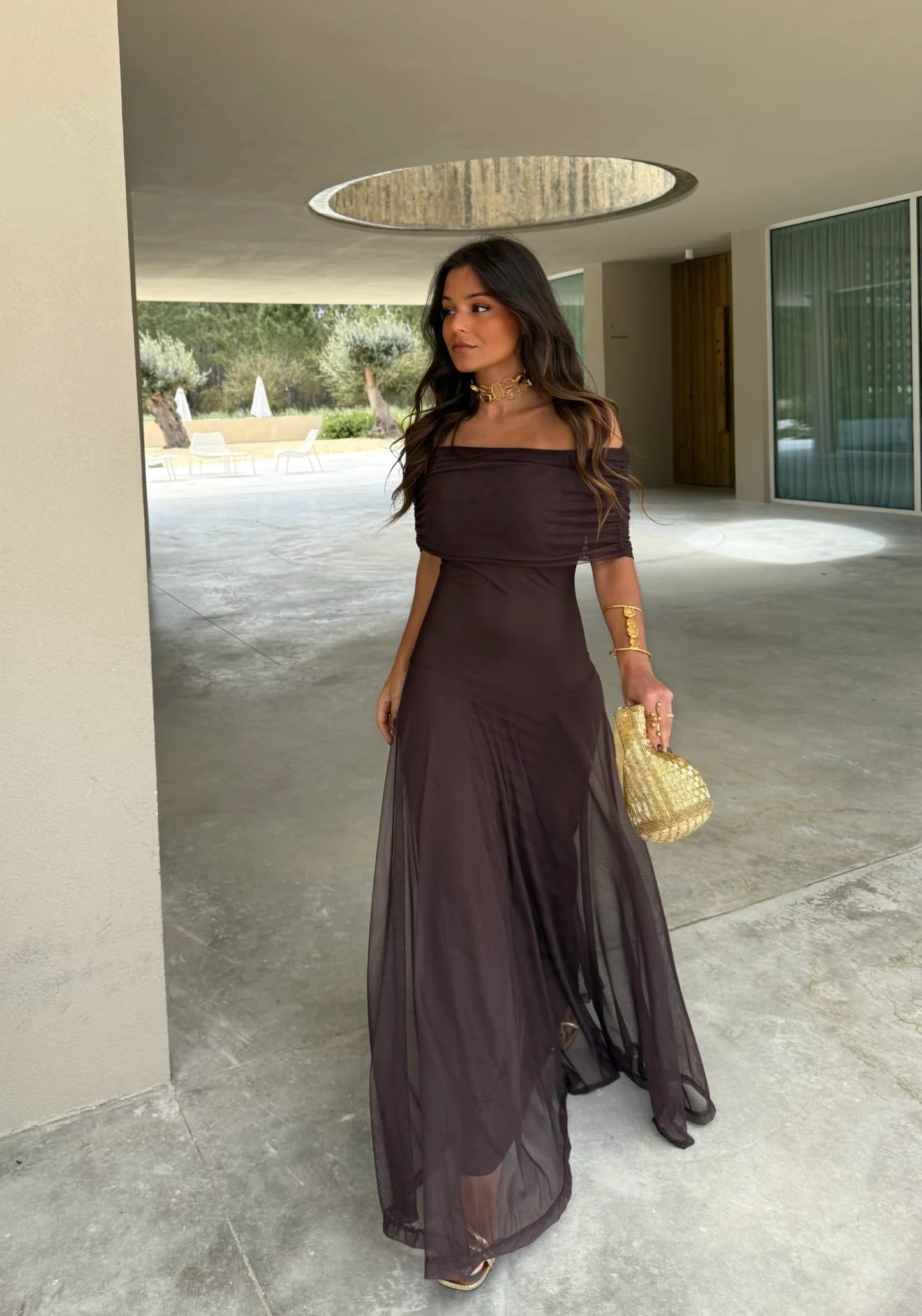 ELISENDA | Vestido Bruma de Atardecer