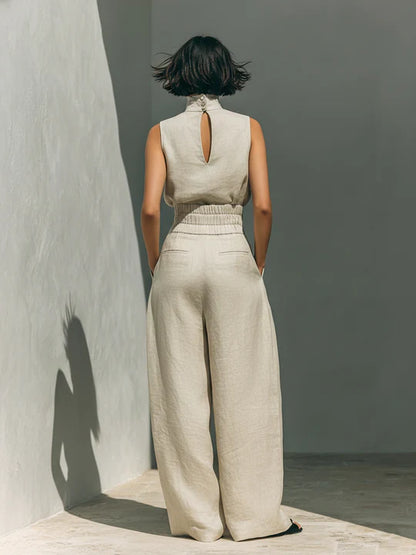 MARIA | Conjunto de lino Verano