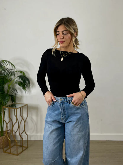 Blusa Black Informal