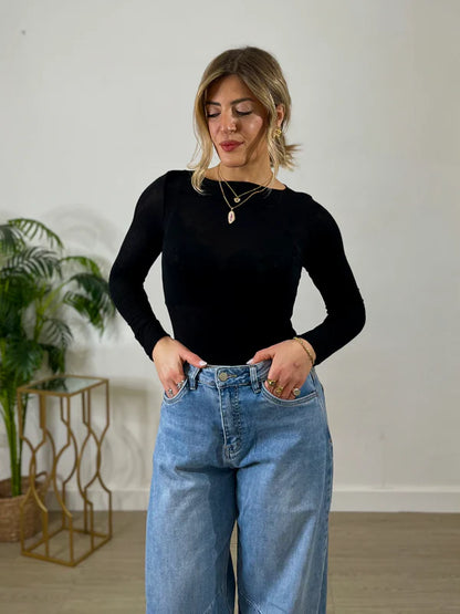 Blusa Black Informal