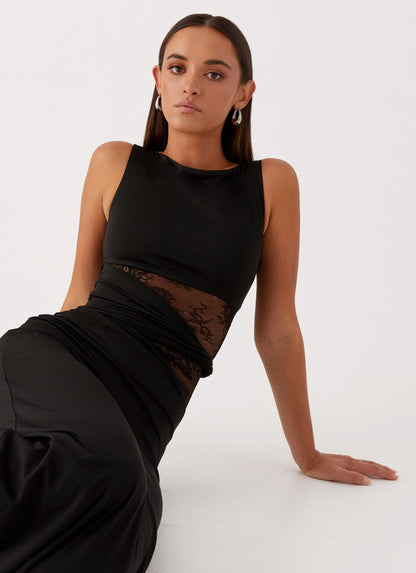 EMMA | Vestido largo maxi elegante