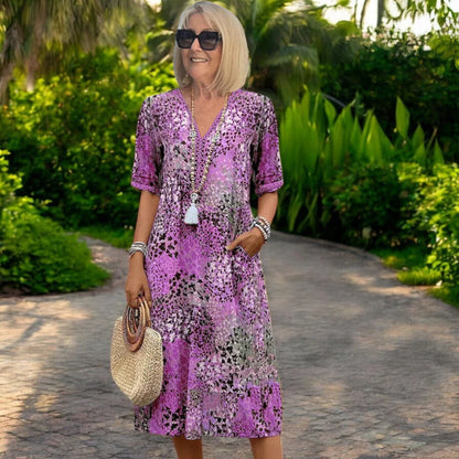 IRIS | Vestido primaveral elegante