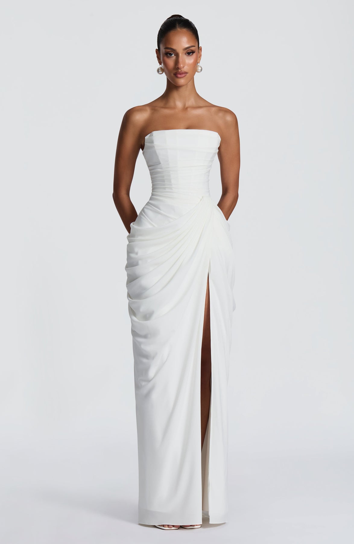 ATENEA | Corset Maxi Dress