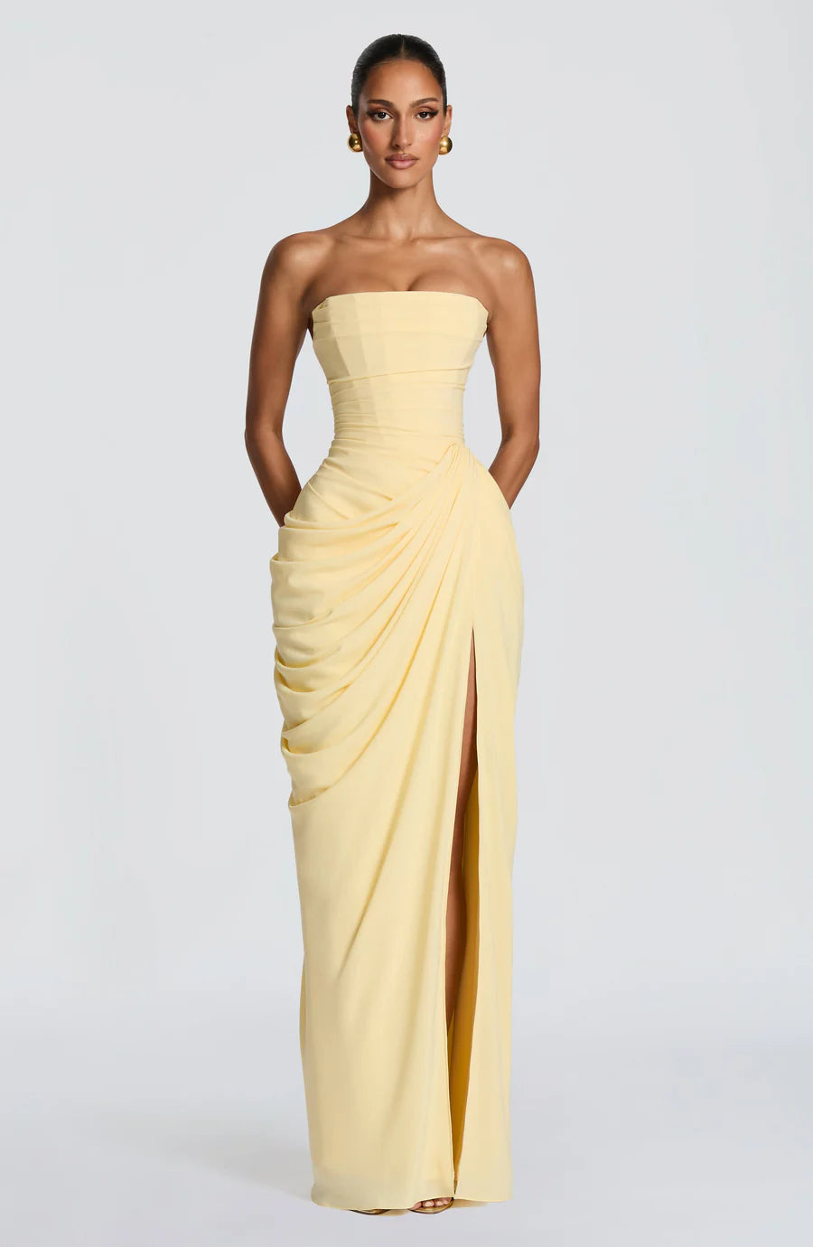 ATENEA | Corset Maxi Dress