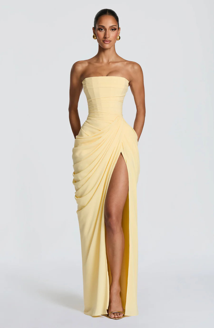 ATENEA | Corset Maxi Dress