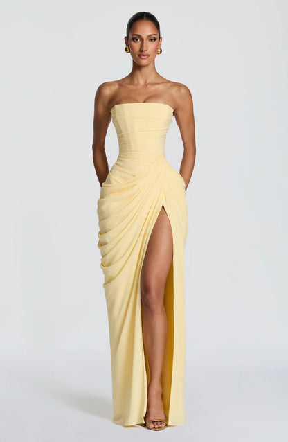 ATENEA | Corset Maxi Dress