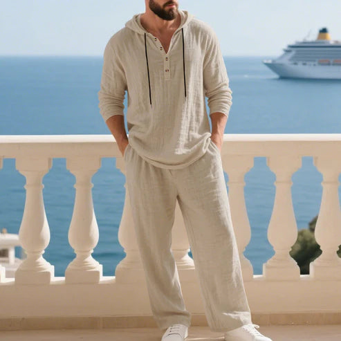 ADRIÁN | Conjunto Lino Essential