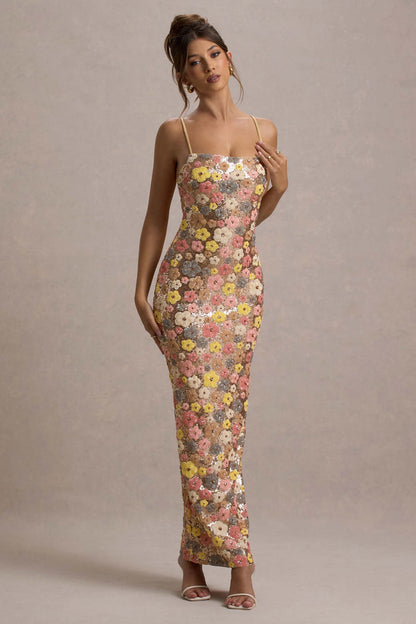 NORA | Vestido floral elegante